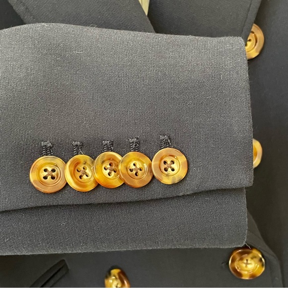 Veronica Beard Nevis Blazer Jacket Navy Blue Size 4 - Picture 4 of 12